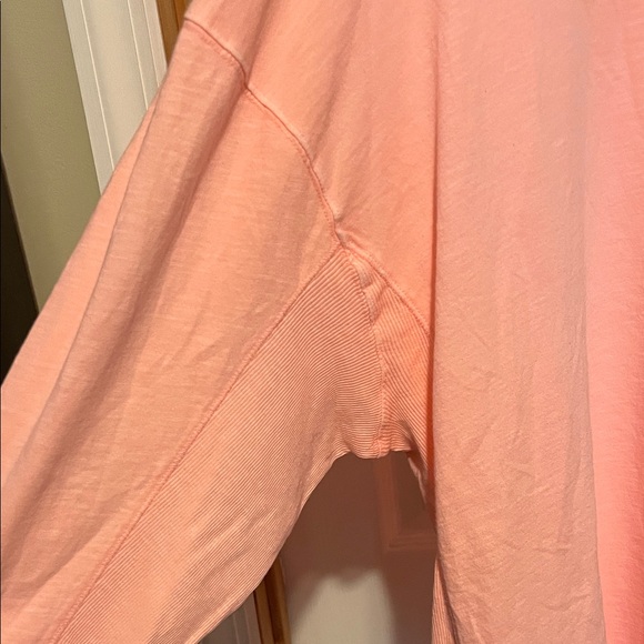 aerie coral Crewneck Long Sleeve Top - Picture 3 of 6